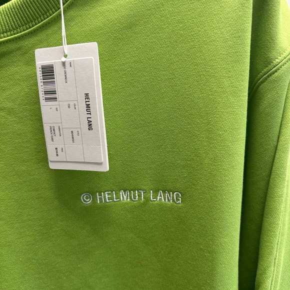 Helmut Lang Vibrant Green Sweatshirt - Picture 2 of 8
